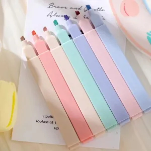 Pastel Highlighters Pen Set