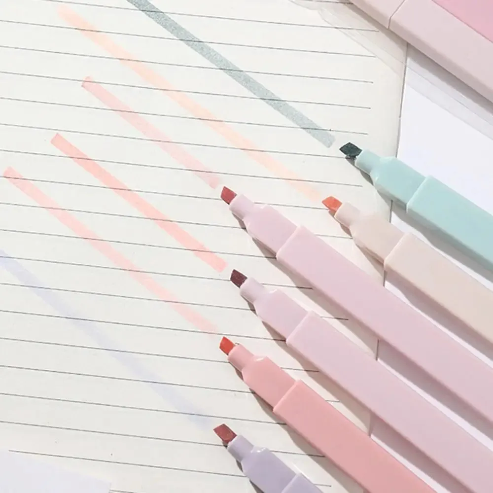 Pastel Highlighters Pen Set