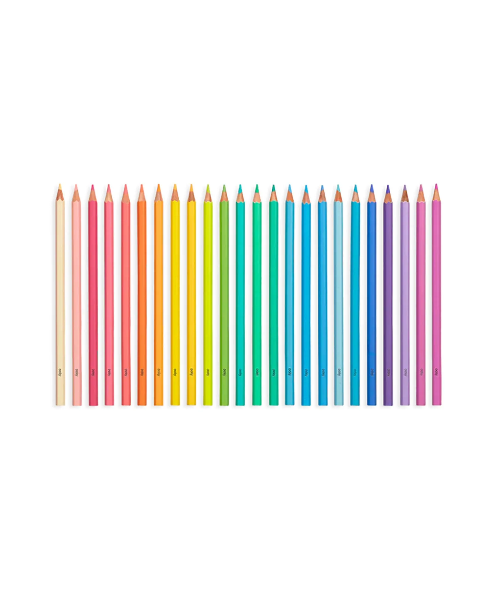 Pastel Hues Colored Pencils - Set of 24