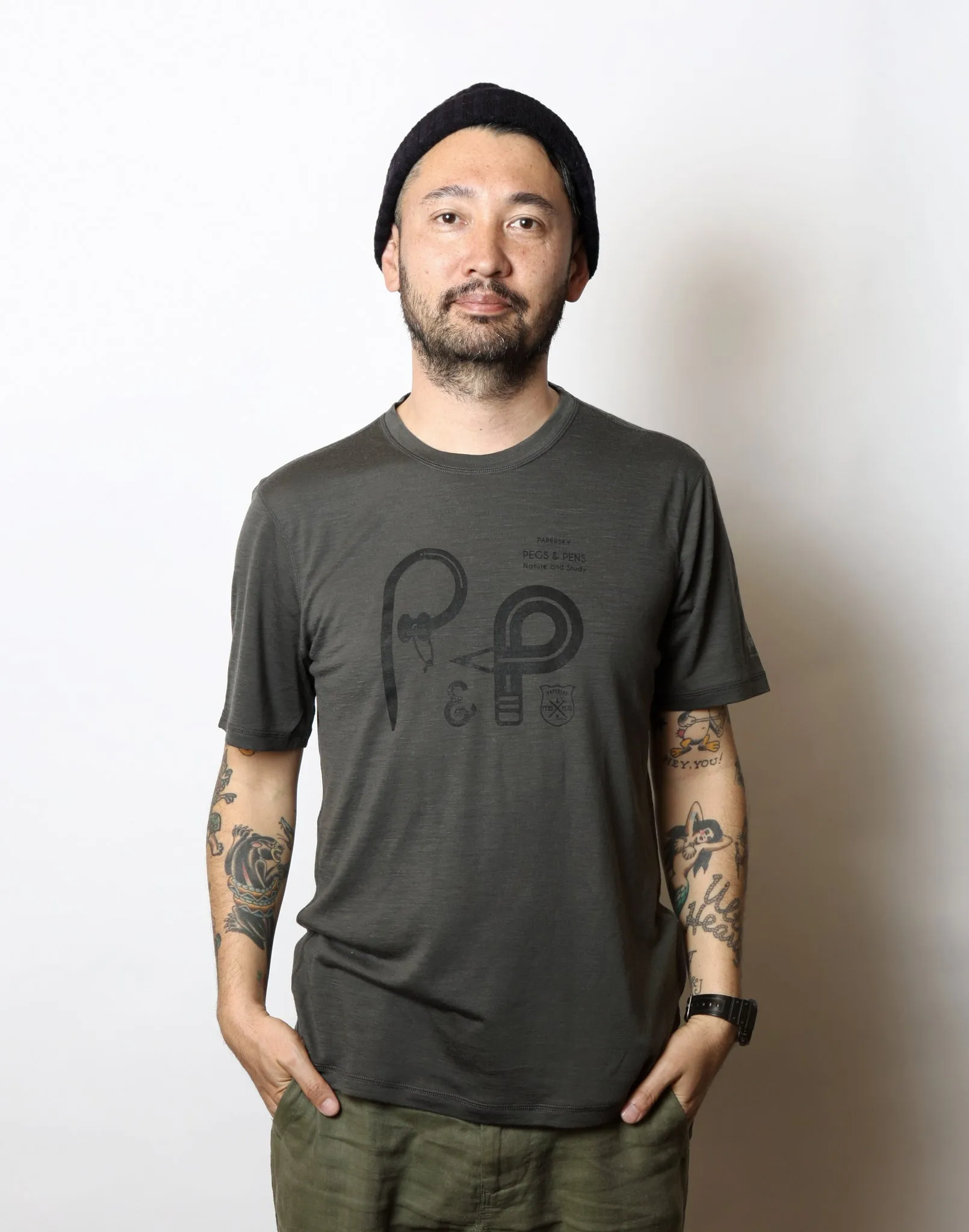Pegs & Pens T-shirt