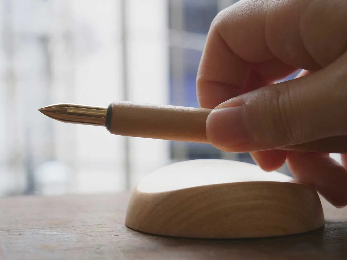 Pen Rest Sakura Wood