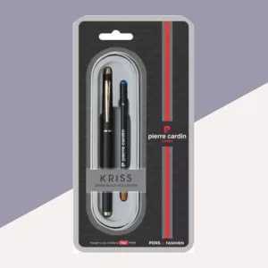 Pierre Cardin Kriss Japan Black Exclusive Roller Ball Pen ( Pack of 1 )