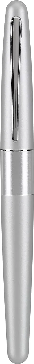 Pilot Fountain Pen Silver Barrel Medium Nib
