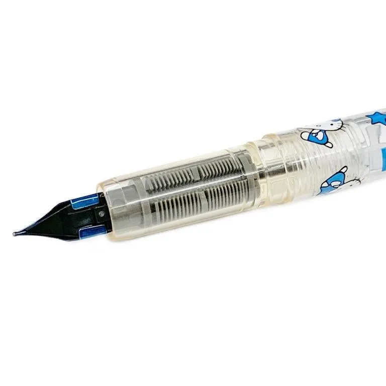 PLATINUM Platinum PPQ-450KI HELLO KITTY Preppy fountain pen 0.3F tip black red
