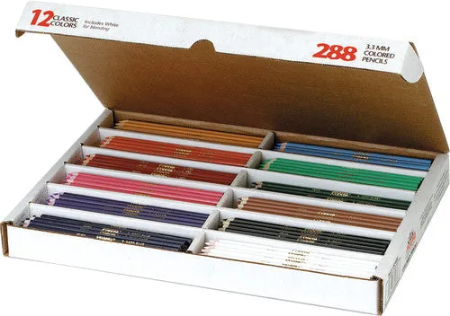 Prang Colored Pencils Masterpack, 288 pencils