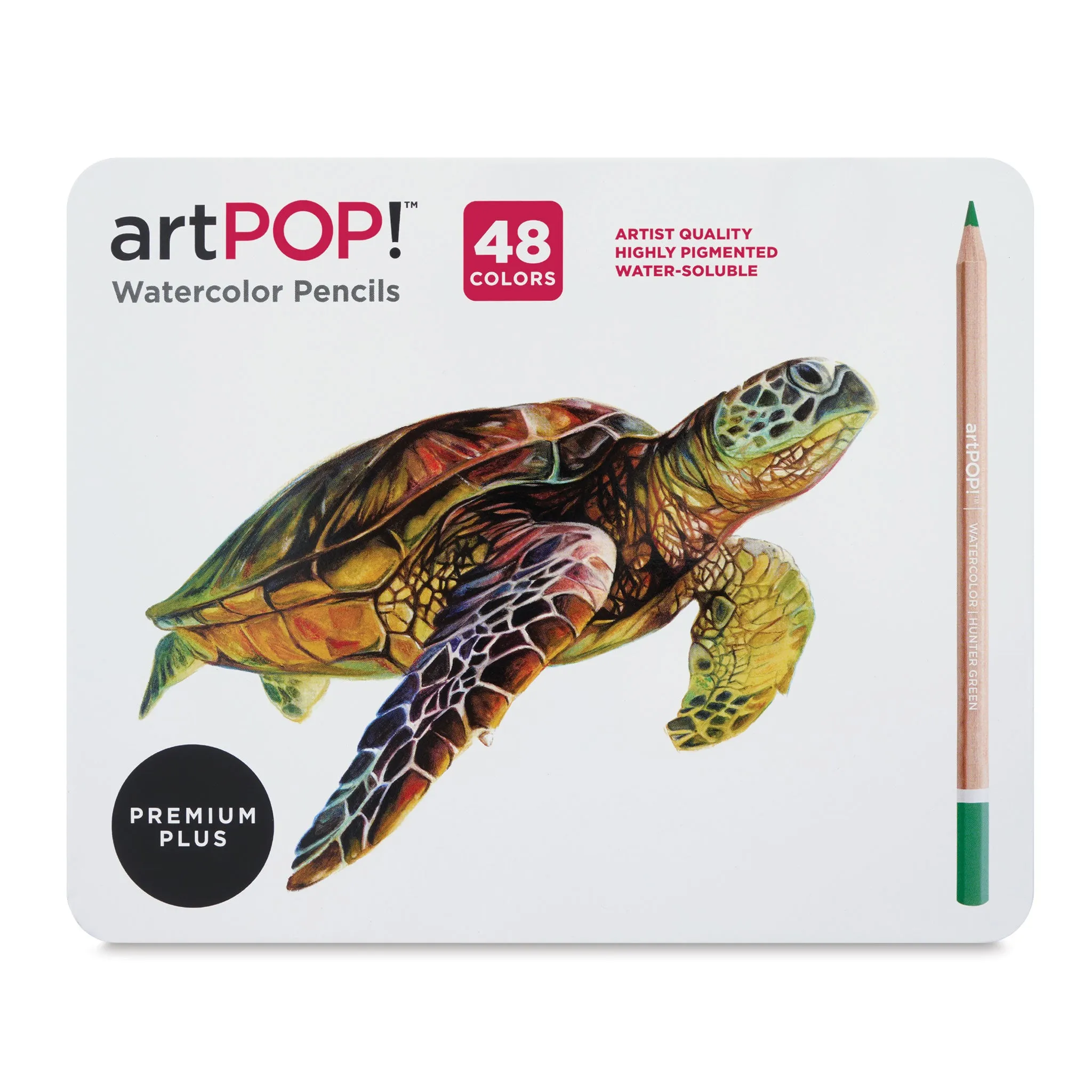 Premium Plus Watercolor Pencils - Set of 48