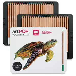 Premium Plus Watercolor Pencils - Set of 48