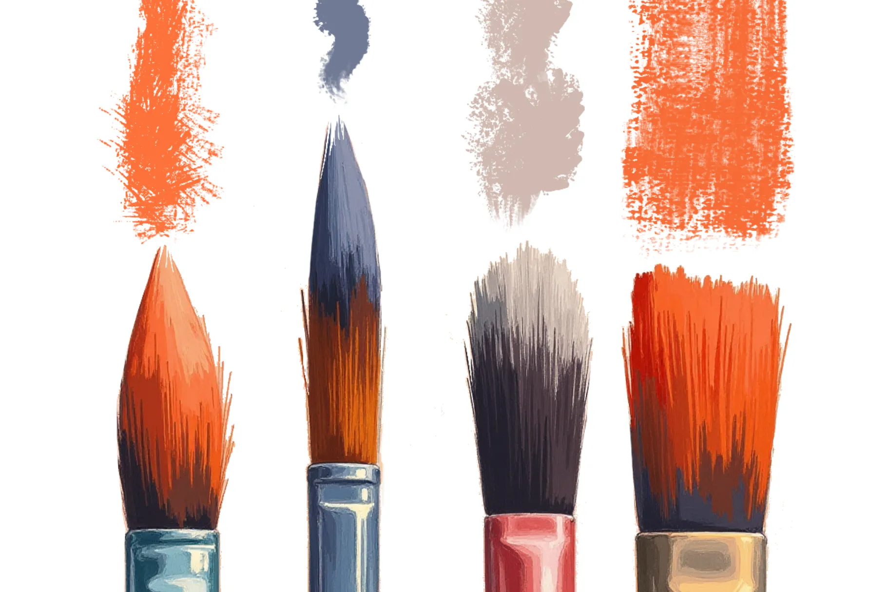 Procreate Brushes: Impasto Dream, 130  Impasto Oil Brushes for Textured Paintings, Thick Layers, Realistic Oil Paint Effects