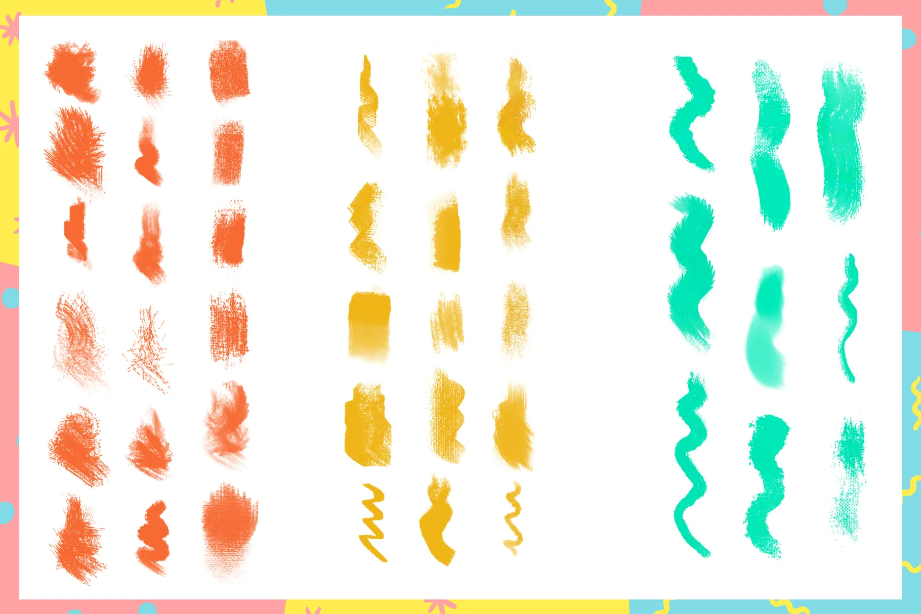 Procreate Brushes: Impasto Dream, 130  Impasto Oil Brushes for Textured Paintings, Thick Layers, Realistic Oil Paint Effects