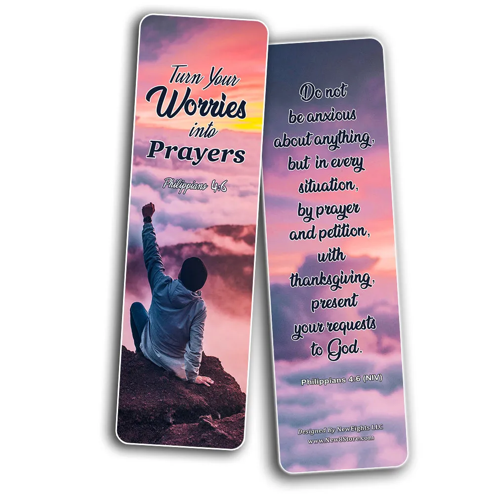 Religious Bookmarks About Waiting on God to Answer Prayer (30 Pack) - Handy Reminder That Reminds Us That God Is Working In our Waiting