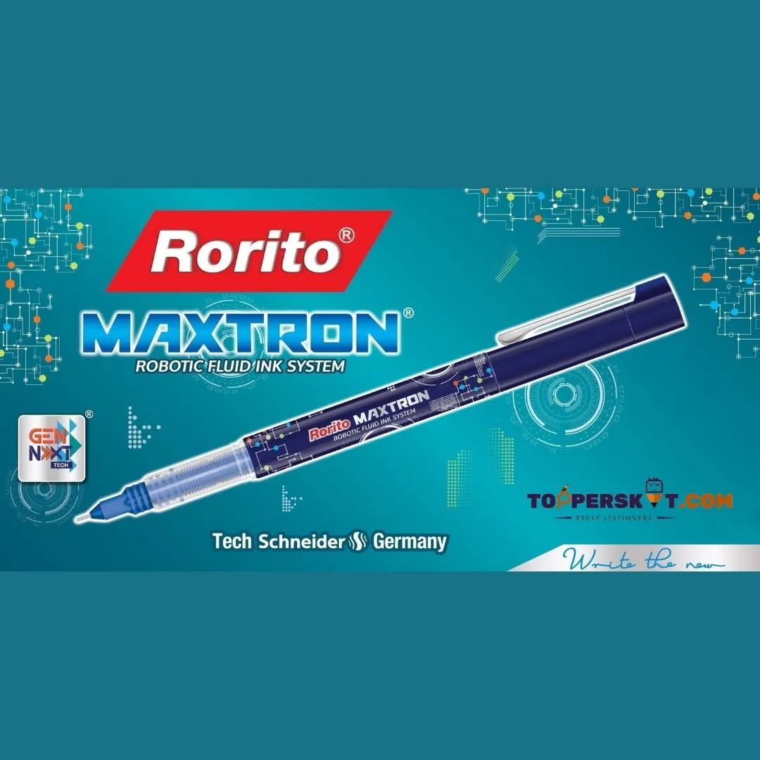 Rorito Maxtron Gel Pen – Black ( Pack of 1 )