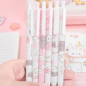 Sakura Cats Gel Pens