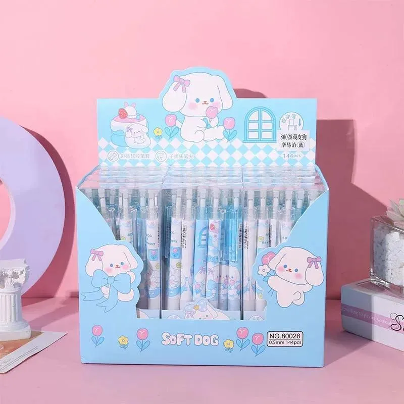Sanrio Cartoon Gel Pens: Cute Stationery Kit with Metal Hook