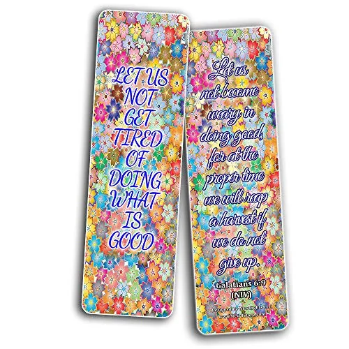 Scriptures Bookmarks for Teens (30 Pack) - Handy Reminders For Teens To Memorize