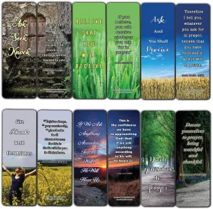 Secret To Powerful Prayer Memory Verses Bookmarks (30-Pack) - Handy Reminder About Powerful Prayer