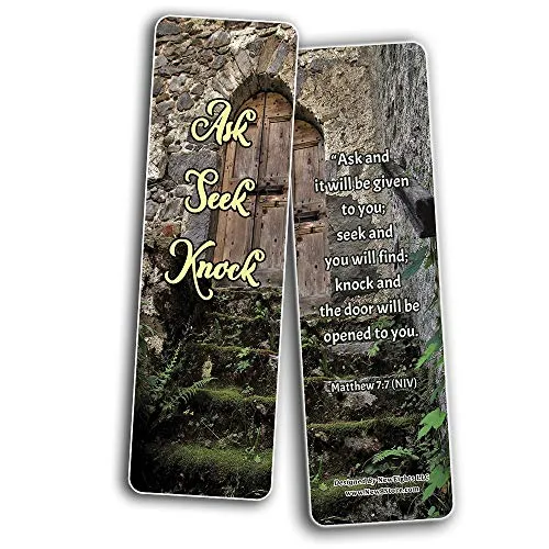 Secret To Powerful Prayer Memory Verses Bookmarks (30-Pack) - Handy Reminder About Powerful Prayer
