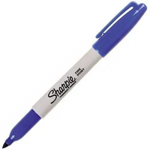 Sharpie Permanent Marker Bullet Point Fine 1.0Mm Blue