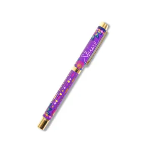 Shine Rollerball Pen - Purple Ink