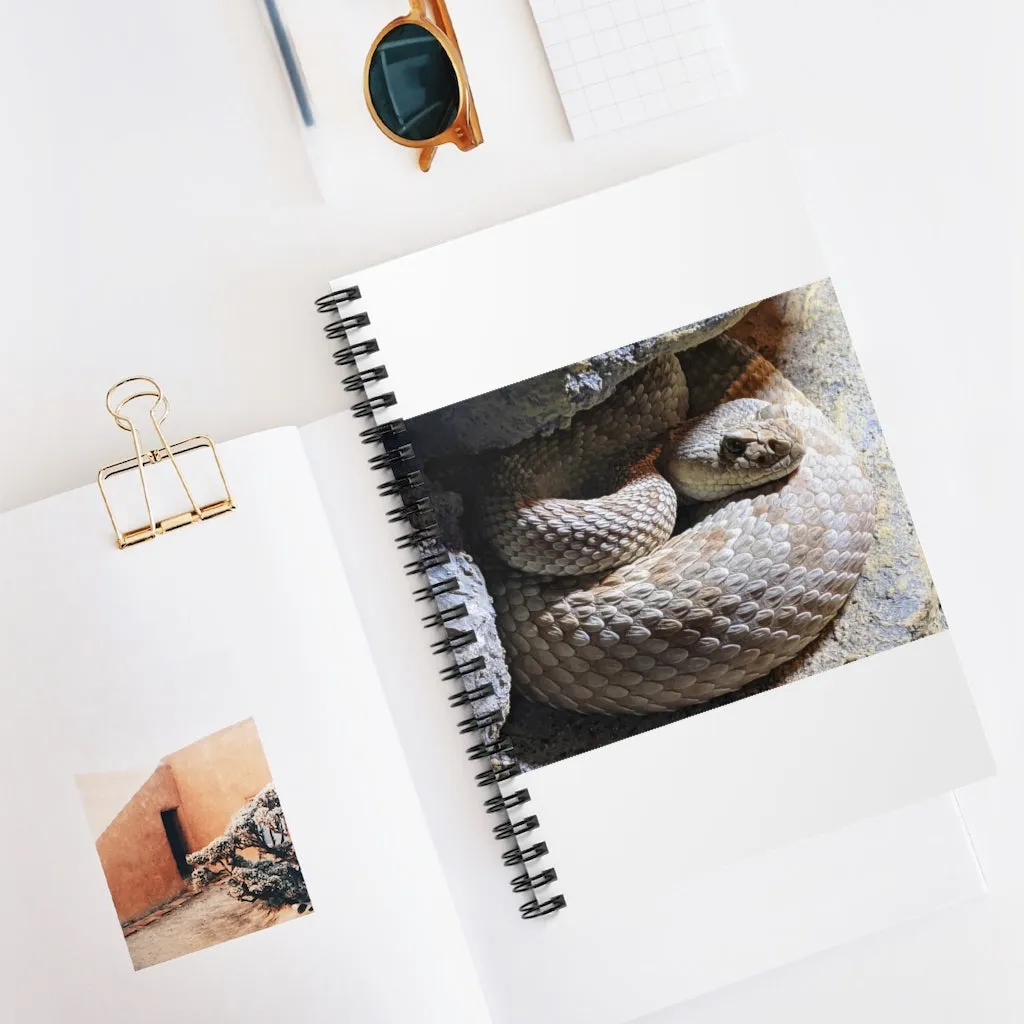 Snake Spiral Notebook - Ruled Line