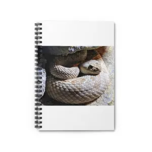 Snake Spiral Notebook - Ruled Line