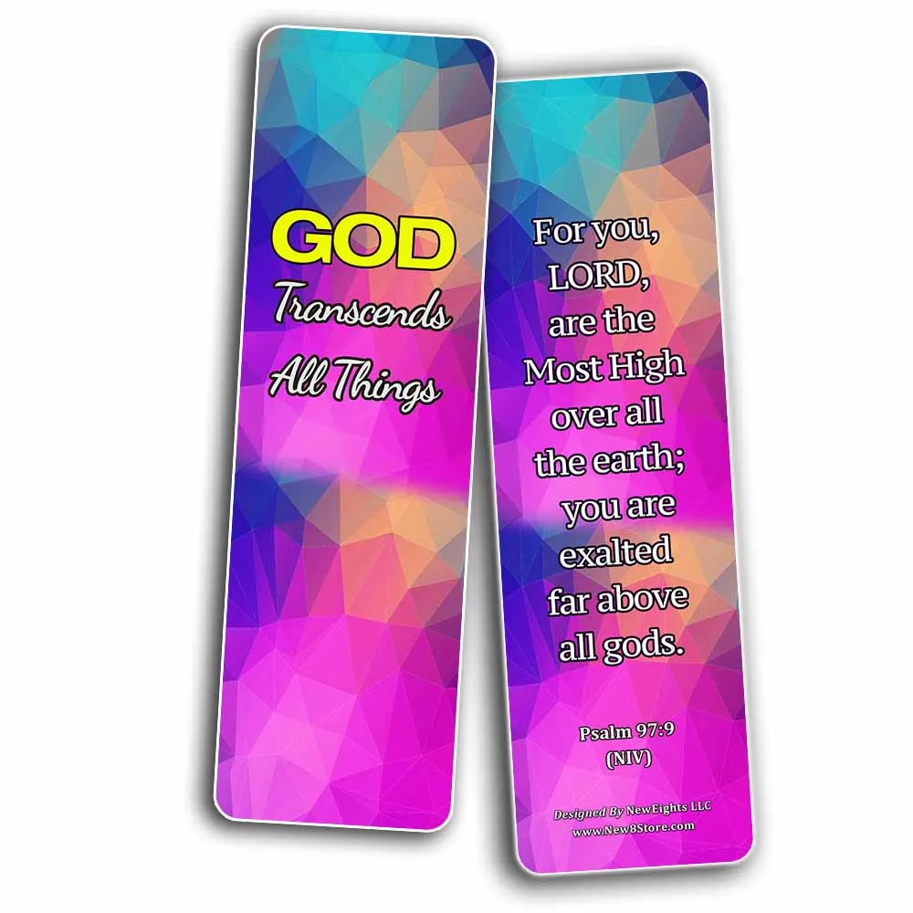 Sovereignty of God Bible Scriptures Bookmarks (30 Pack) - Handy Gospel Bible Texts About God?s Sovereignty