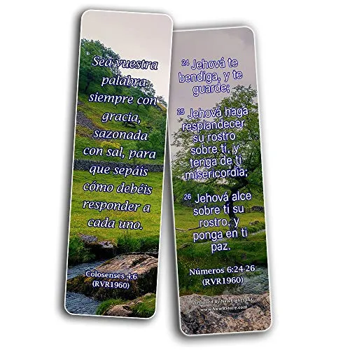 Spanish Bible Verses About Grace (30 Pack) - Handy Reminder About God?s Grace Bible Verses in Spanish Language
