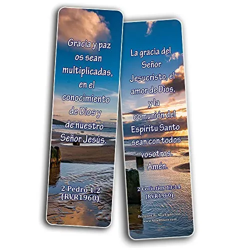 Spanish Bible Verses About Grace (30 Pack) - Handy Reminder About God?s Grace Bible Verses in Spanish Language