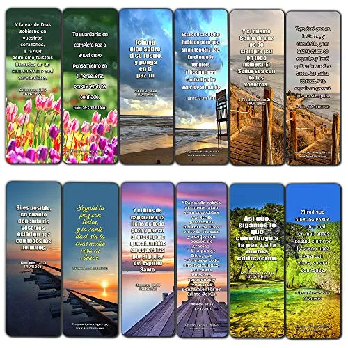 Spanish Peace Bible Verses Bookmarks (30 Pack) - Handy Spanish Bible Texts To Learn What Traits Define And Constitute Virtuous Women from the Many Lessons of the Bible