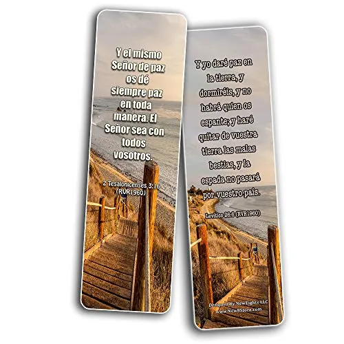 Spanish Peace Bible Verses Bookmarks (30 Pack) - Handy Spanish Bible Texts To Learn What Traits Define And Constitute Virtuous Women from the Many Lessons of the Bible