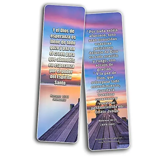 Spanish Peace Bible Verses Bookmarks (30 Pack) - Handy Spanish Bible Texts To Learn What Traits Define And Constitute Virtuous Women from the Many Lessons of the Bible