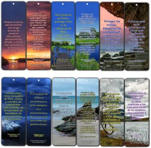 Spanish Religious Bookmarks - Bible Verses About God?s Will (30-Pack) - Great Bible Text Compilation that is Handy and Easy To Bring Along With