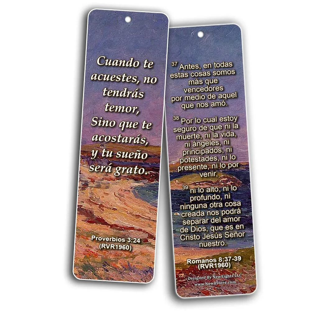 Spanish Scriptures Bookmarks to Encourage Your Men and Women (RVR1960)