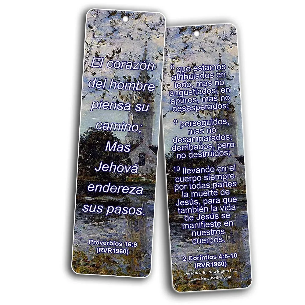Spanish Scriptures Bookmarks to Encourage Your Men and Women (RVR1960)