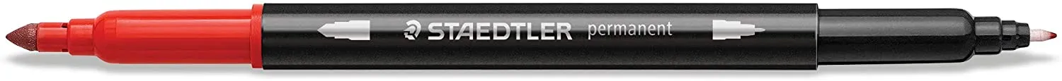 Staedtler Double-end Permanent Fibre Tip