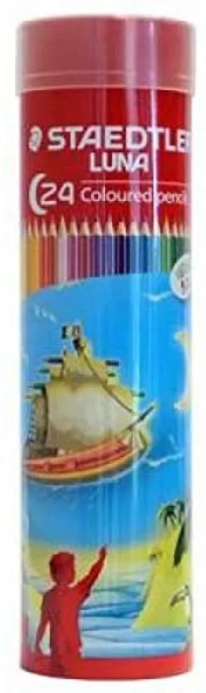 Staedtler Luna Col Pencil Cylindrical Set of 24 colors