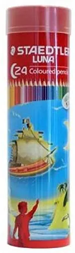 Staedtler Luna Col Pencil Cylindrical Set of 24 colors