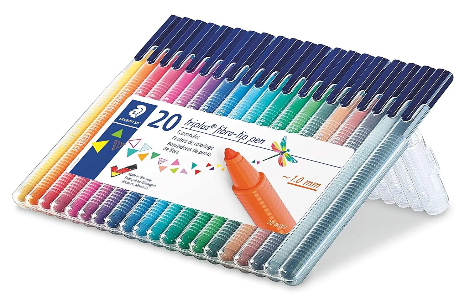 Staedtler Triplus Fibre-Tip pen Wallet of 20 Pcs (323-SB20)
