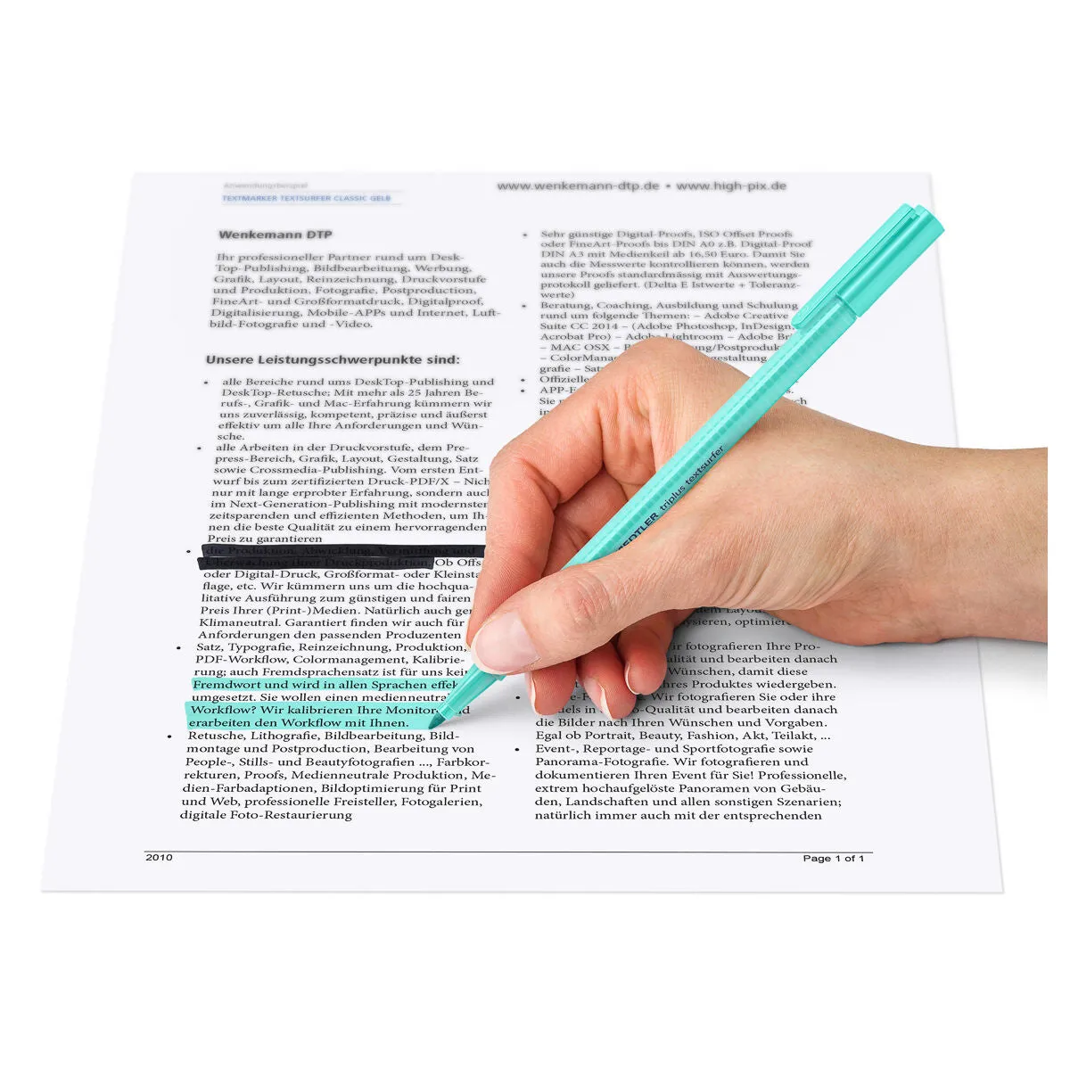 Staedtler Triplus Pastel Highlighters Pack of 6