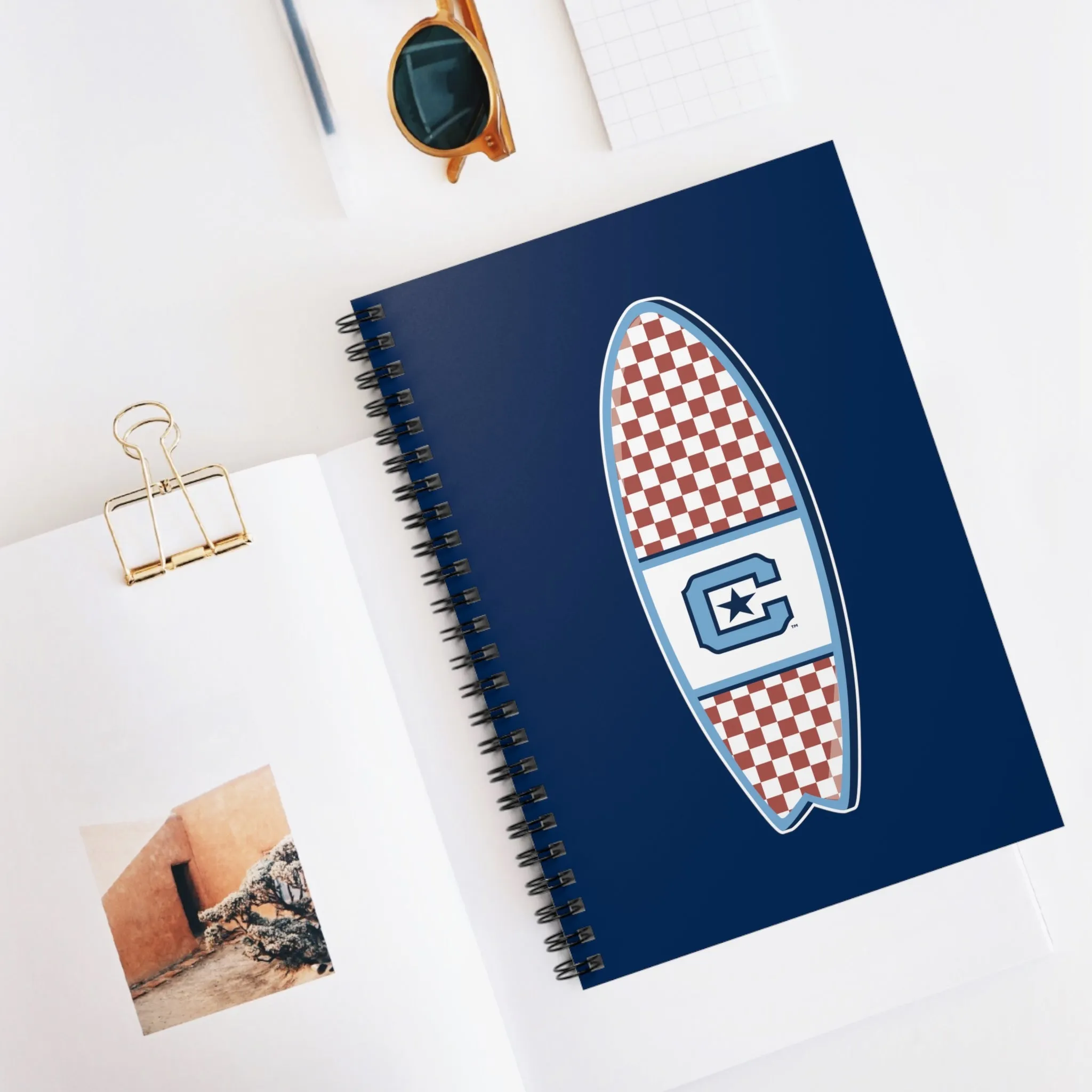 The Citadel, Surfing, Spiral Notebook - Ruled Line