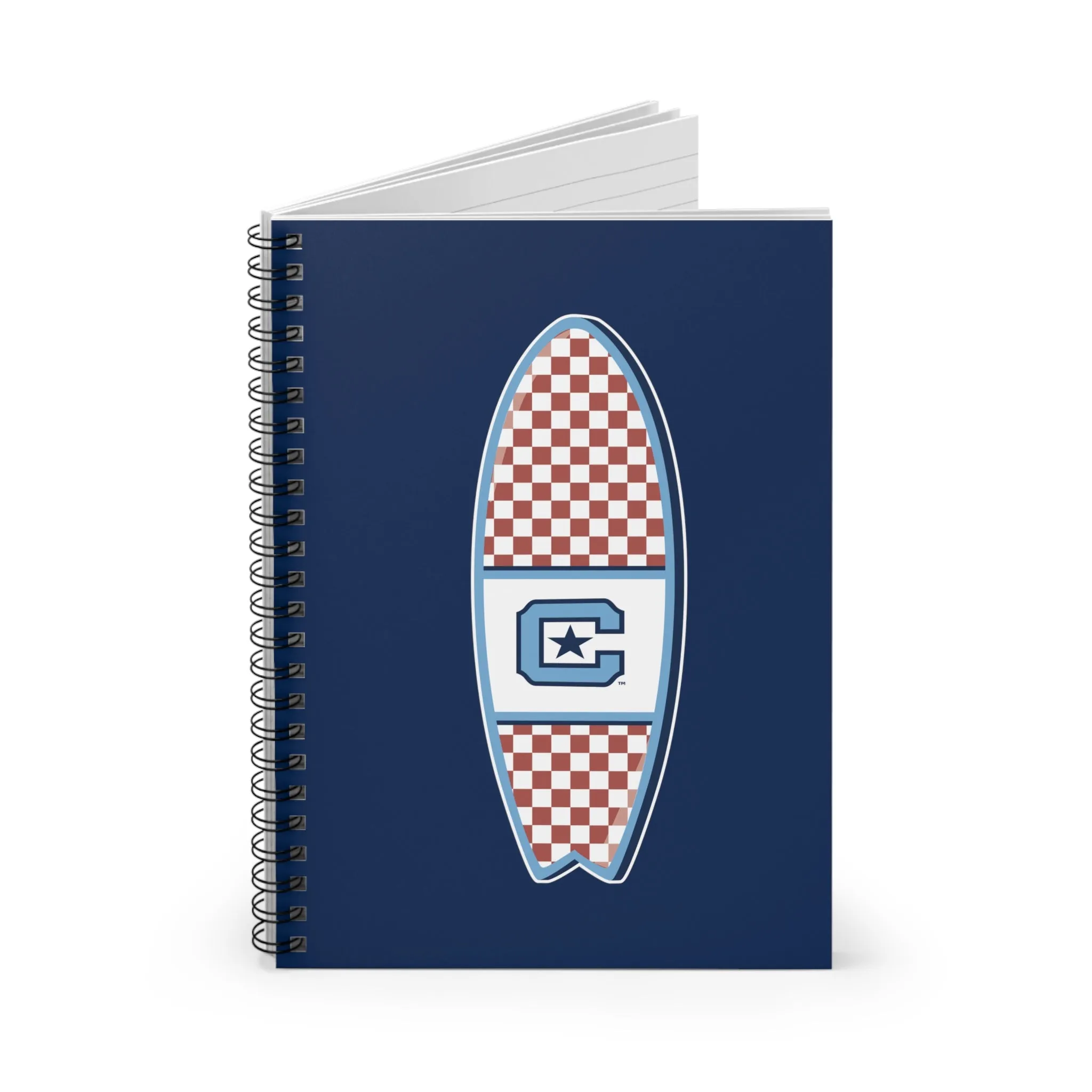 The Citadel, Surfing, Spiral Notebook - Ruled Line