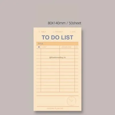 To - Do Note Pad (Set of 2)