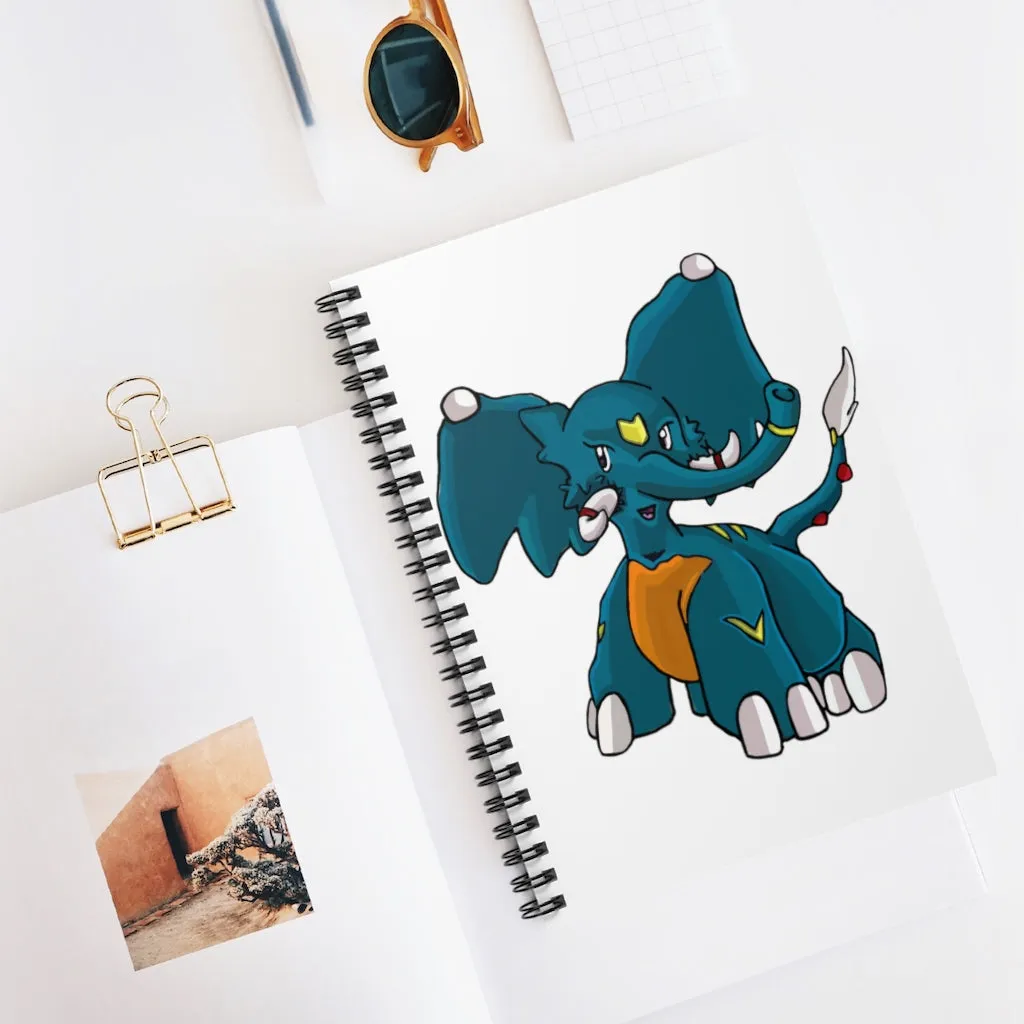 Tuskhann Spiral Notebook - Ruled Line
