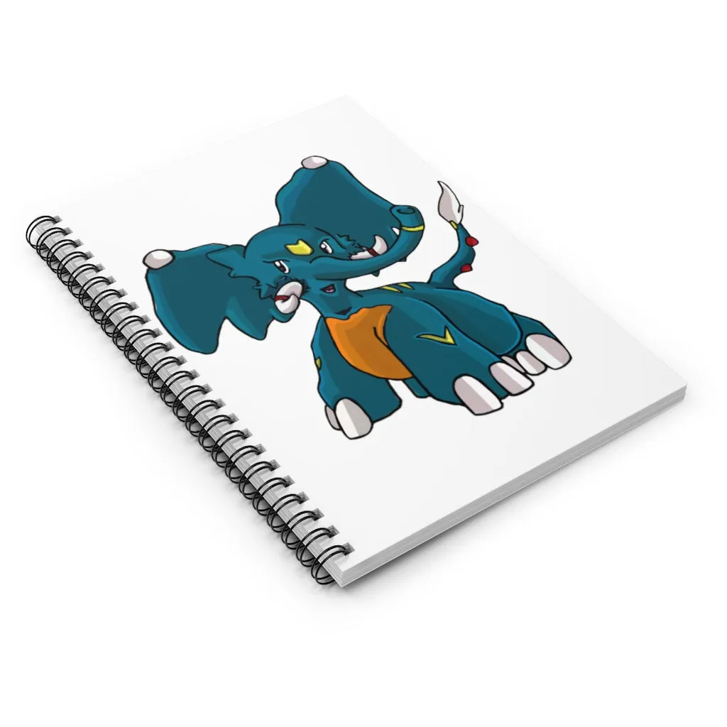 Tuskhann Spiral Notebook - Ruled Line