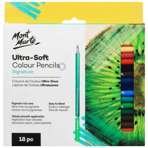 Ultra-Soft Colour Pencils Signature 18pc