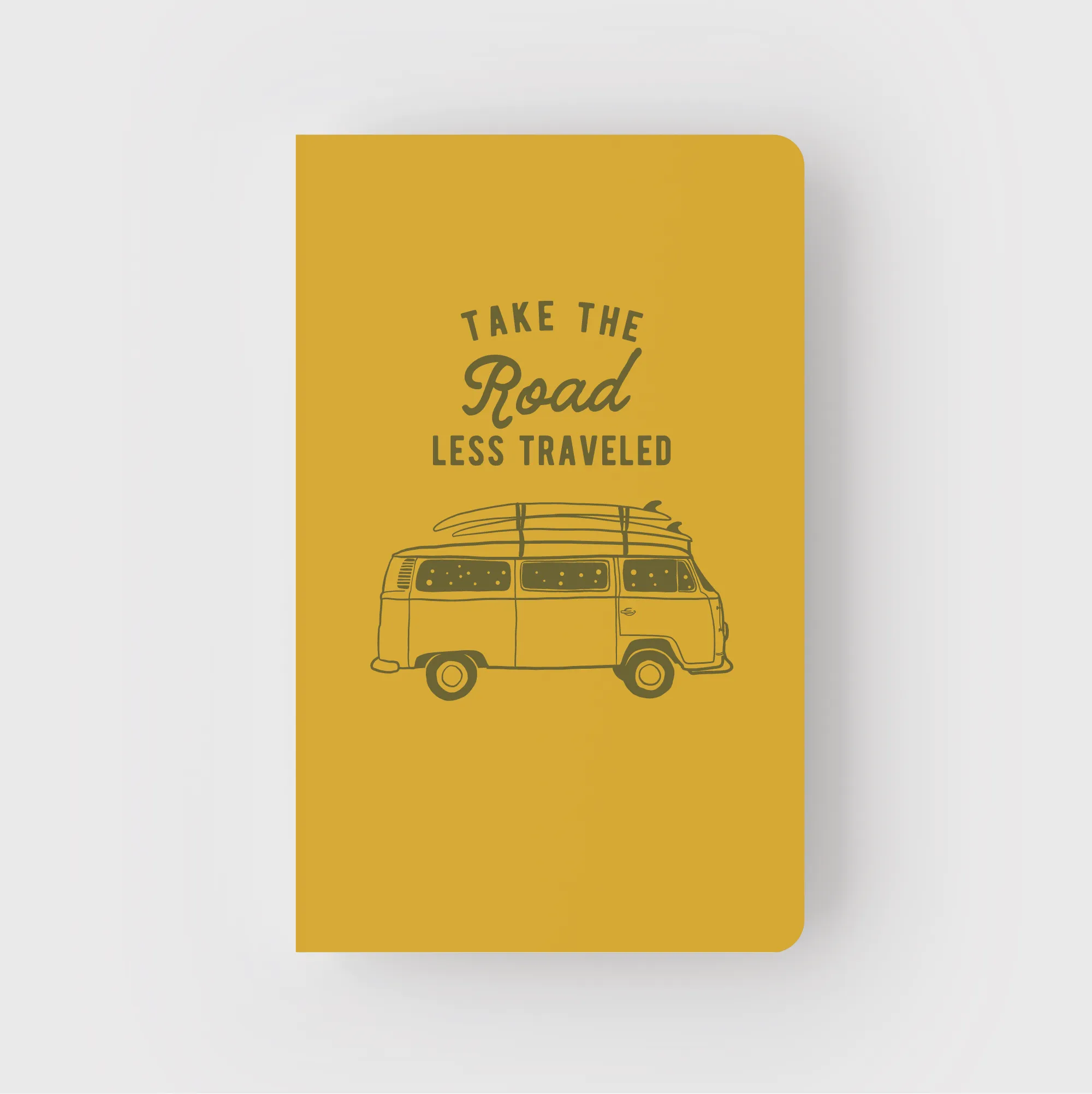 Van Road Less Traveled Notebook