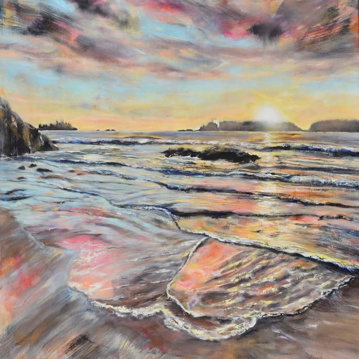 Vibrant Sunset Seascapes with Tiffany Blaise