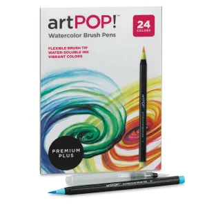 Watercolor Brush Pens - Set of 24