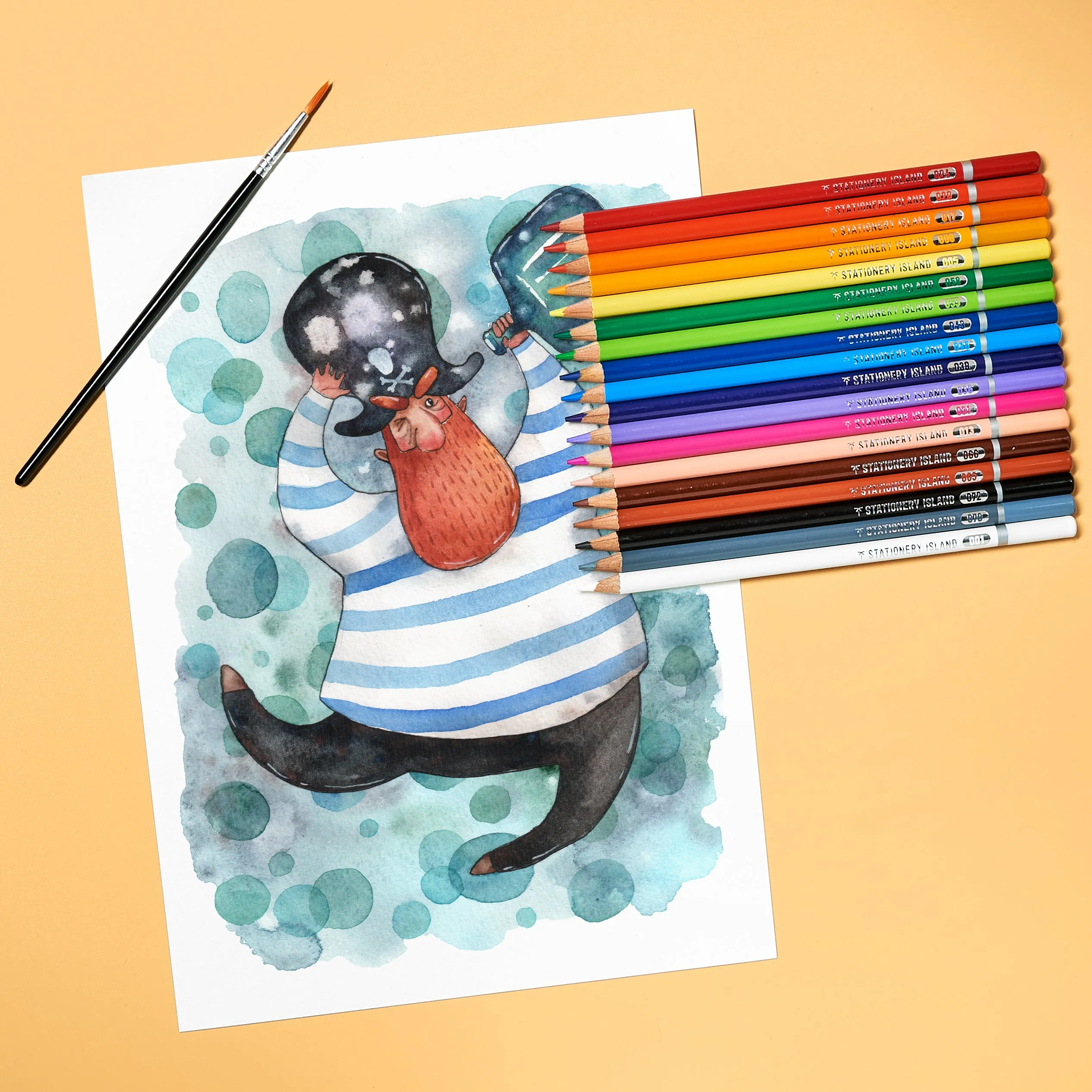 Watercolour Pencils - Set of 72