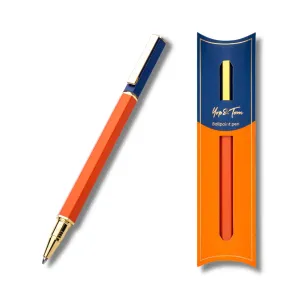 Yop & Tom's Navy & Orange Ballpoint Pen