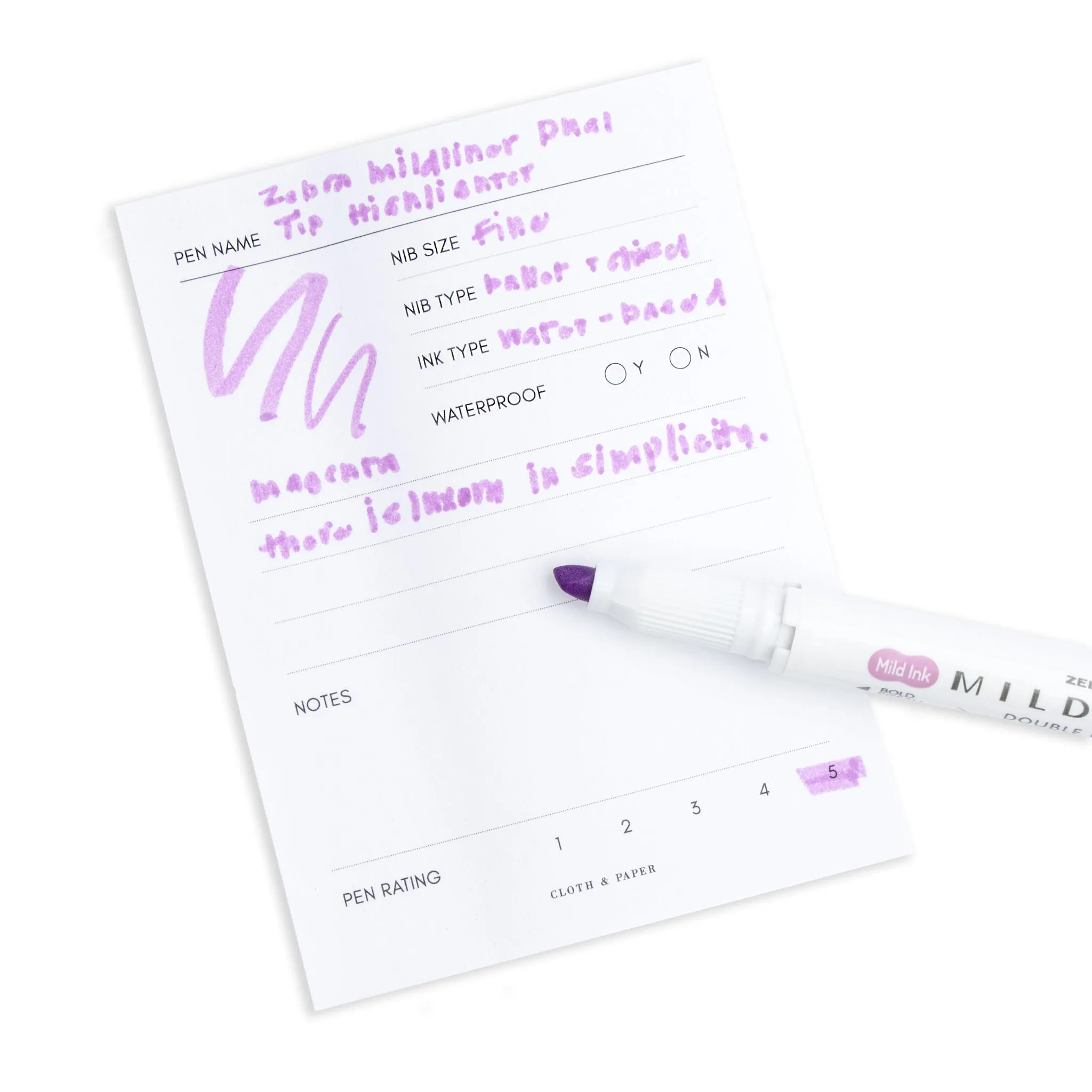 Zebra Mildliner Dual Tip Highlighter
